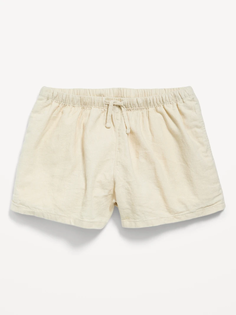 Linen-Blend Shorts for Girls