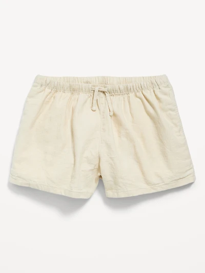 Linen-Blend Shorts for Girls