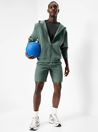 Bounce Fleece Oversized Full-Zip Hoodie