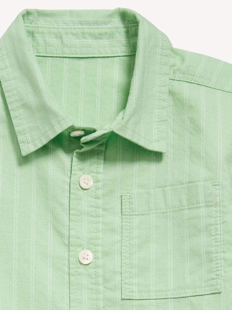 Short-Sleeve Oxford Shirt for Toddler Boys
