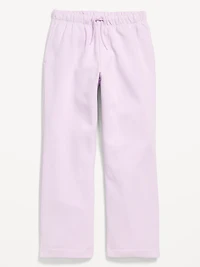 Favorite Fleece High-Waisted Wide-Leg Sweatpants for Girls