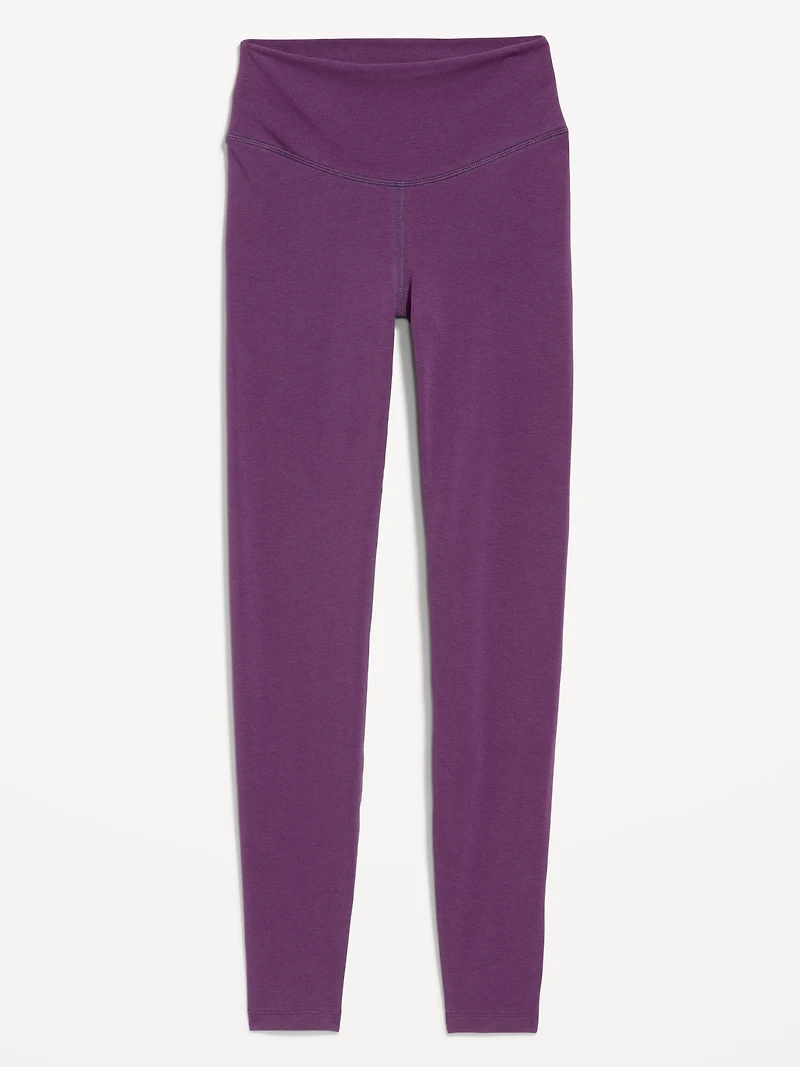 High-Waisted PowerChill 7/8 Cotton Leggings