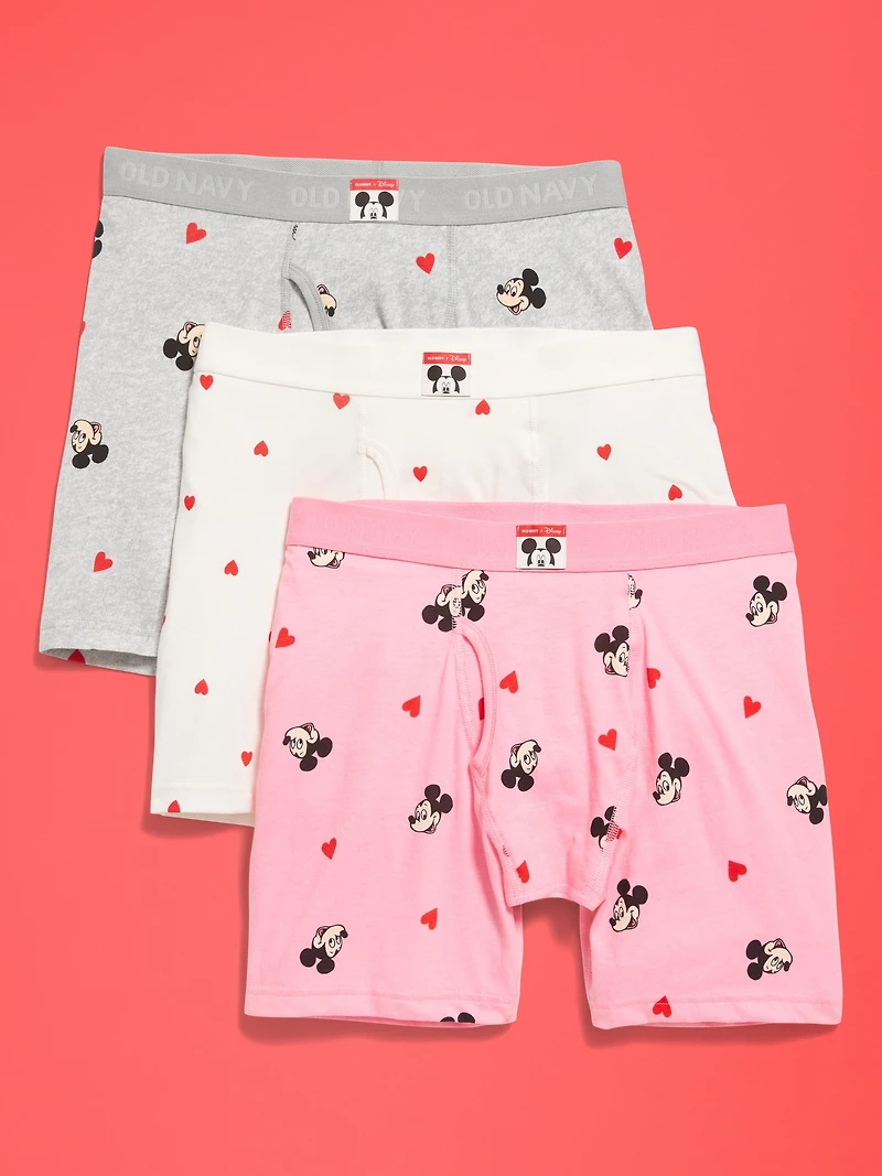 Old Navy x Disney 3-Pack Soft-Washed Boxer-Briefs for Men