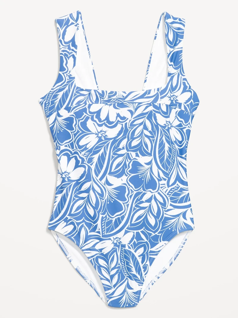 Structured One-Piece Swimsuit
