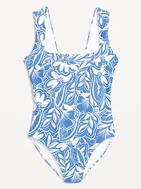 Structured One-Piece Swimsuit