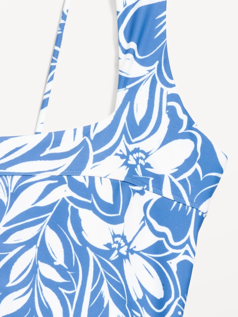 Structured One-Piece Swimsuit