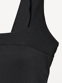 Ribbed One-Piece Swimsuit