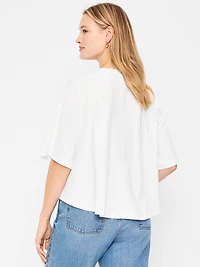 Short-Sleeve Trapeze T-Shirt