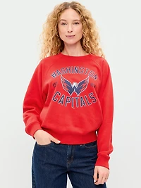 NHL Crew-Neck Sweatshirt for Women