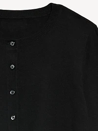 SoSoft Lite Cropped Crew-Neck Cardigan