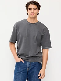 Garment-Dyed Heavyweight Cropped T-Shirt