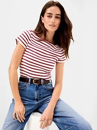 Snug Boat-Neck T-Shirt