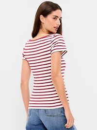 Snug Boat-Neck T-Shirt