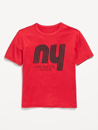 CloudMotion Graphic Performance T-Shirt for Boys