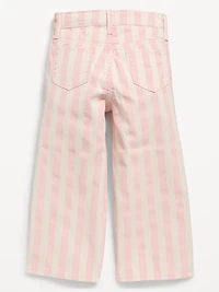 Baggy Striped Wide-Leg Pants for Toddler Girls