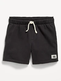 Below Knee Logo-Graphic Fleece Jogger Shorts for Boys