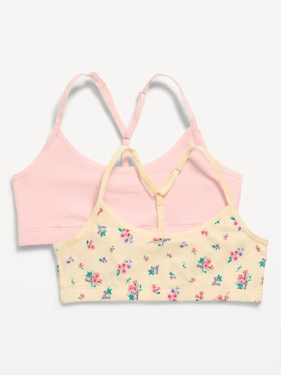 Racerback Cami Bra 2-Pack for Girls