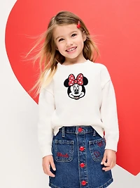 Old Navy x Disney Minnie Mouse Pullover Sweater for Toddler Girls