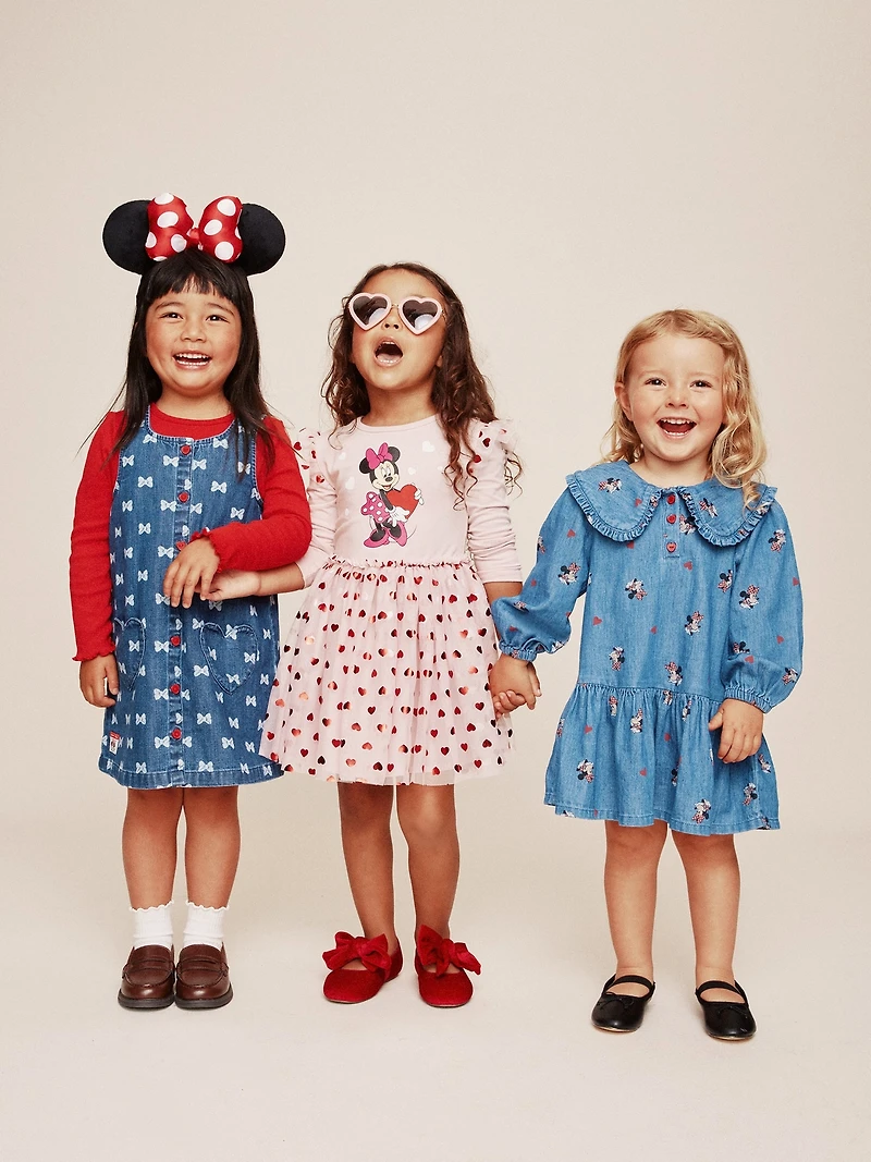 Old Navy x Disney Minnie Mouse T-Shirt and Dress Set for Toddler Girls