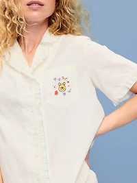 Old Navy x Disney Winnie the Pooh Pajama Short Set for Women