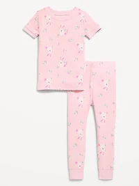 Printed Unisex Snug-Fit Pajama Set for Toddler & Baby