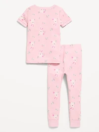 Printed Unisex Snug-Fit Pajama Set for Toddler & Baby