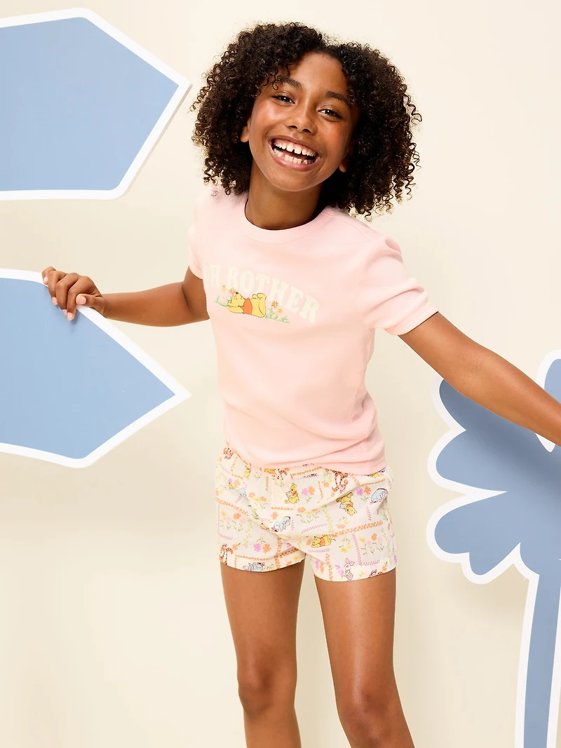 Old Navy x Disney Winnie the Pooh Boxer Pajama Shorts for Girls