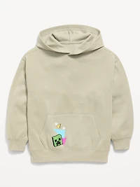Minecraft™ Oversized Gender-Neutral Graphic Pullover Hoodie for Kids