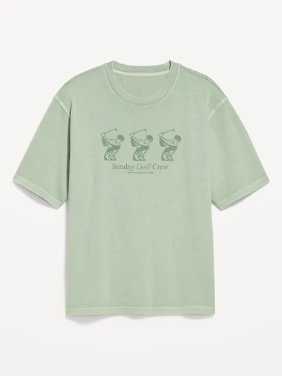 Loose Heavyweight Graphic T-Shirt