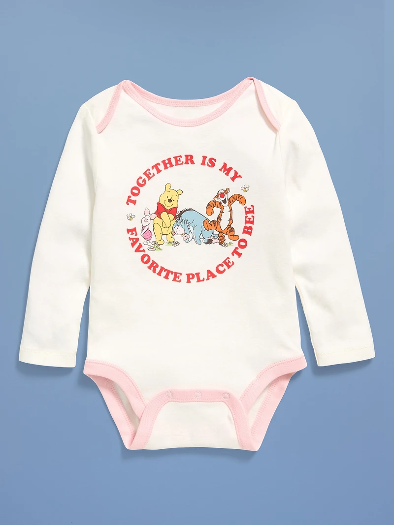 Old Navy x Disney Winnie the Pooh Long-Sleeve Bodysuit for Baby