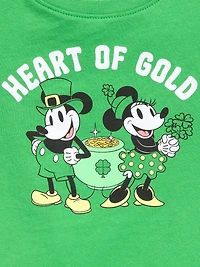 Disney© Mickey and Minnie Unisex Graphic T-Shirt for Toddler