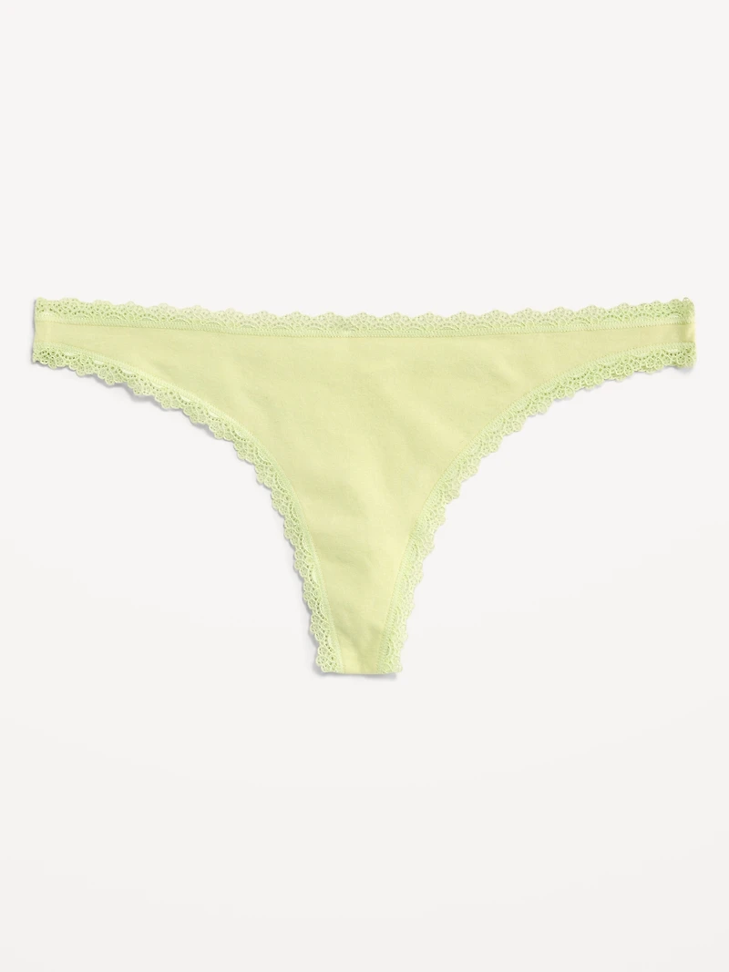 Mid-Rise Everday Cotton Thong