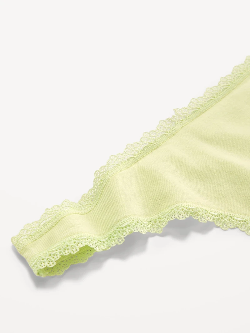 Mid-Rise Everday Cotton Thong