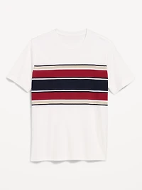 Crew-Neck Striped T-Shirt