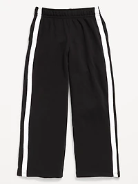 Baggy French-Terry Straight-Leg Retro Sweatpants for Girls
