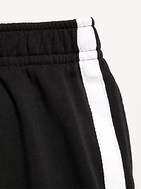 Baggy French-Terry Straight-Leg Retro Sweatpants for Girls