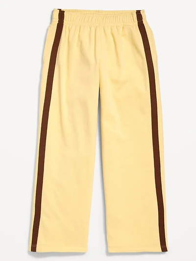 Baggy French-Terry Straight-Leg Retro Sweatpants for Girls