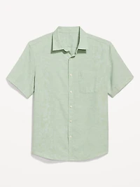 Classic Fit Everyday Linen-Blend Shirt