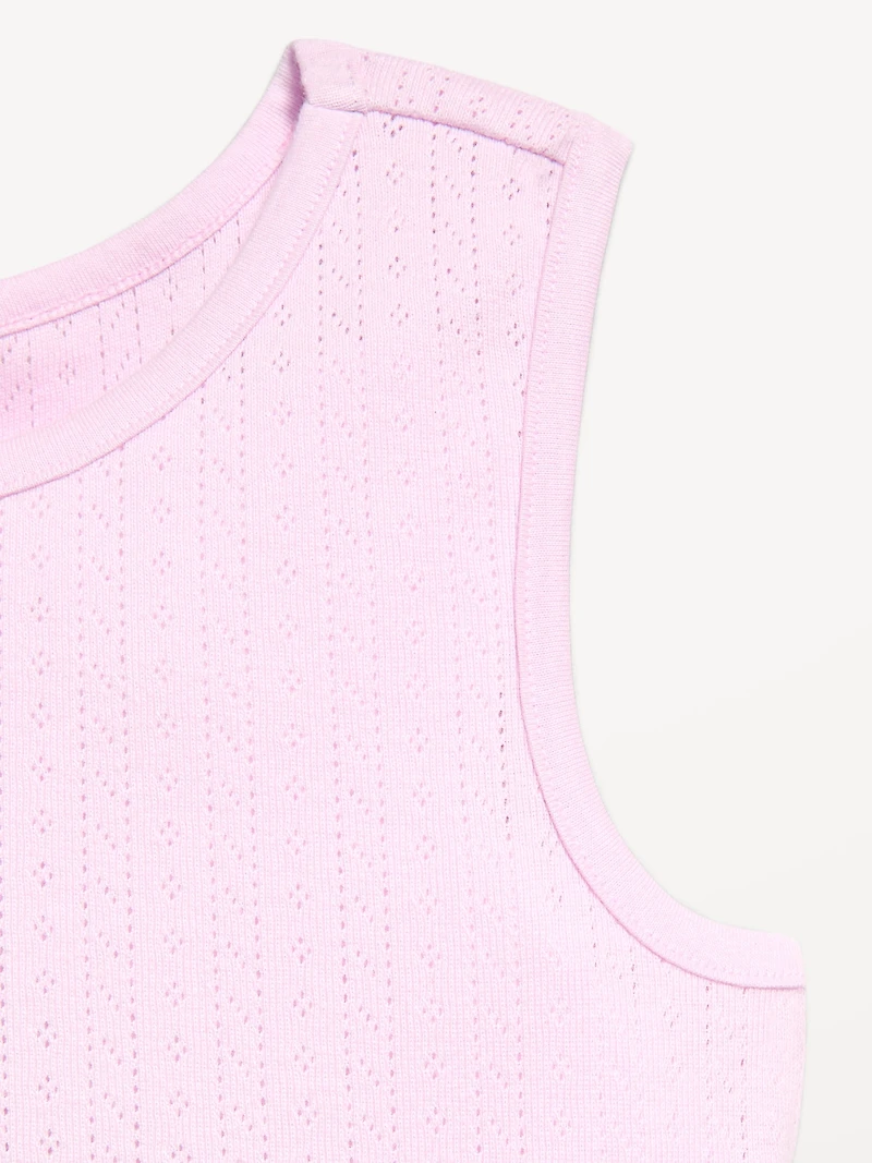 Sleeveless Fit and Flare Dress & Biker Shorts Set for Girls