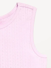 Sleeveless Fit and Flare Dress & Biker Shorts Set for Girls