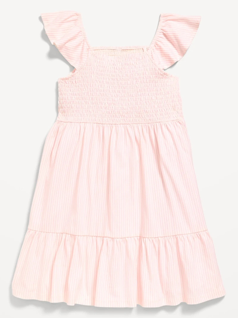 Fit and Flare Smocked Dress for Girls