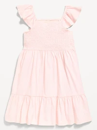 Fit and Flare Smocked Dress for Girls