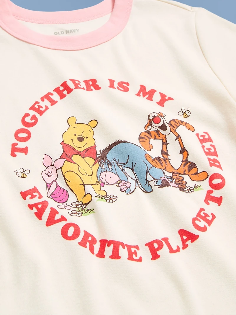 Old Navy x Disney Winnie the Pooh Snug Ribbed T-Shirt for Women