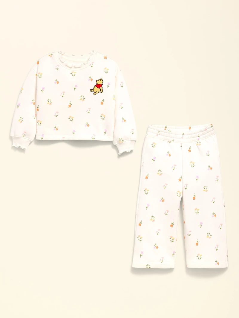 Old Navy x Disney Winnie the Pooh Sweatshirt and Sweatpants Set for Toddler Girls