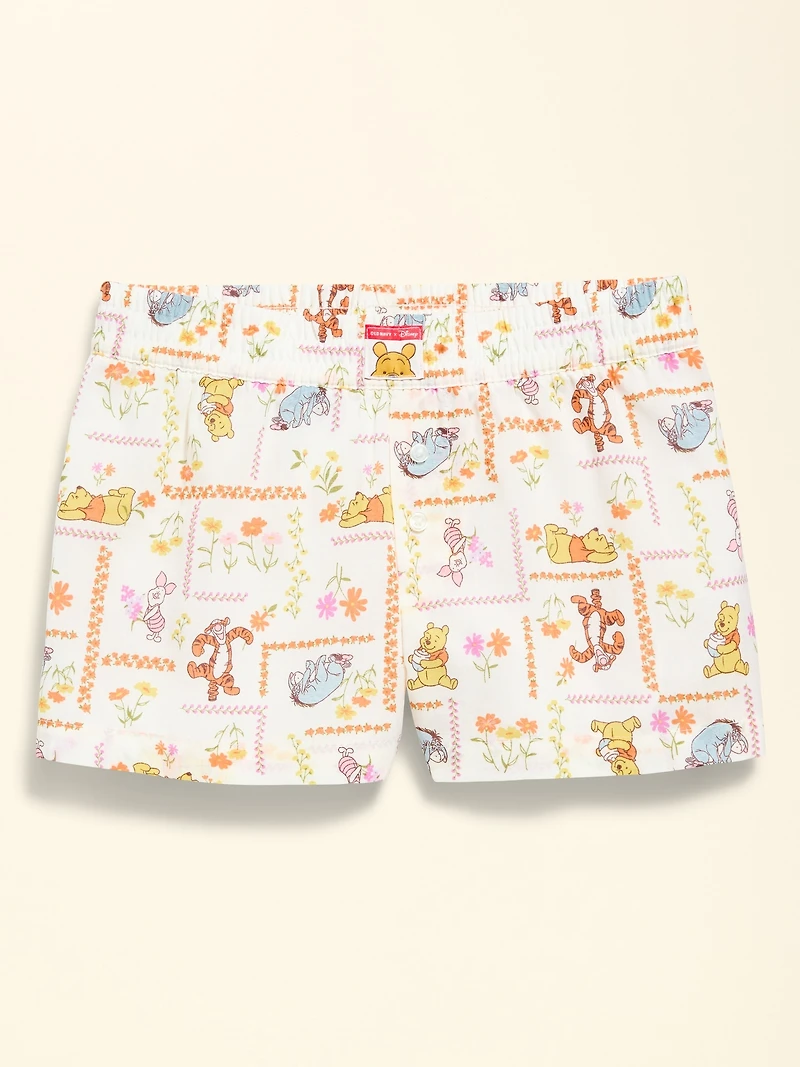 Old Navy x Disney Winnie the Pooh Boxer Pajama Shorts for Girls