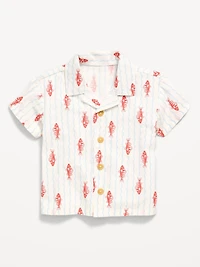 Printed Short-Sleeve Shirt for Baby