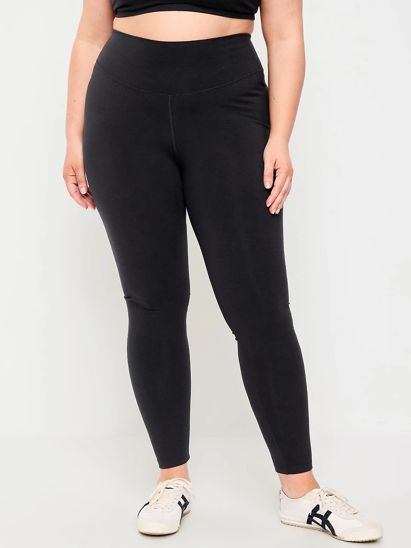 High-Waisted PowerChill 7/8 Cotton Leggings