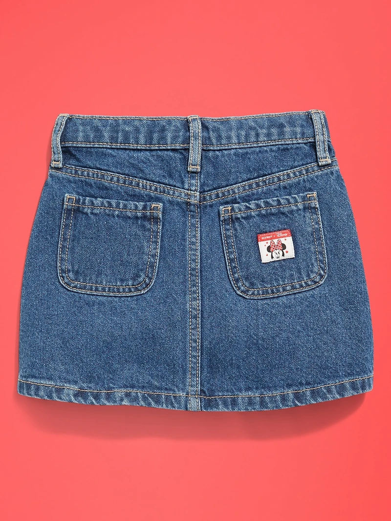 Old Navy x Disney Minnie Mouse Jean Skirt for Toddler Girls