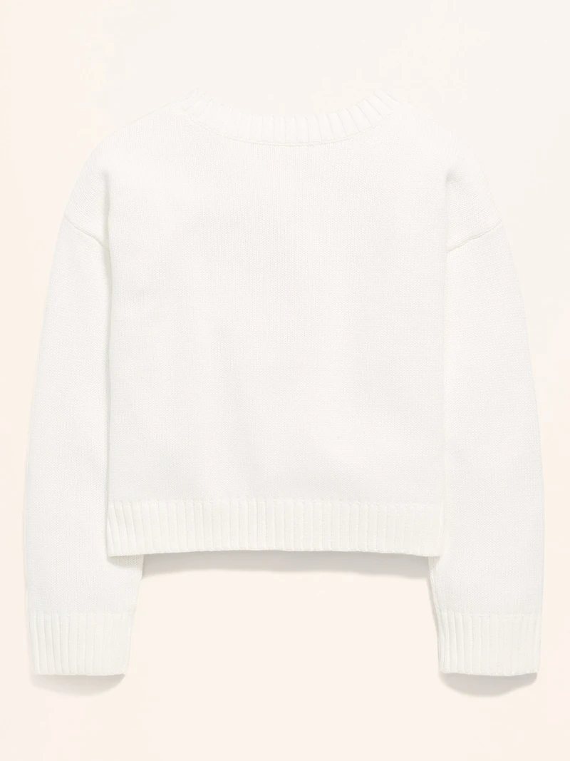 Old Navy x Disney Minnie Mouse Graphic Pullover Sweater for Girls