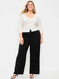 High-Waisted Playa Wide-Leg Pants